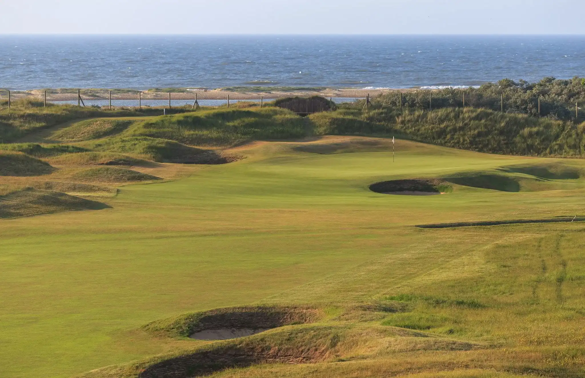 Hunstanton Golf Course Hunstanton Golf Course (Old Hunstanton, North Norfolk, England), course feature and holes