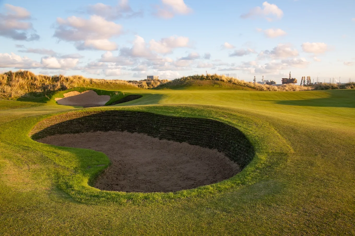 Seaton Carew Golf Club (Hartlepool, England), course features and holes