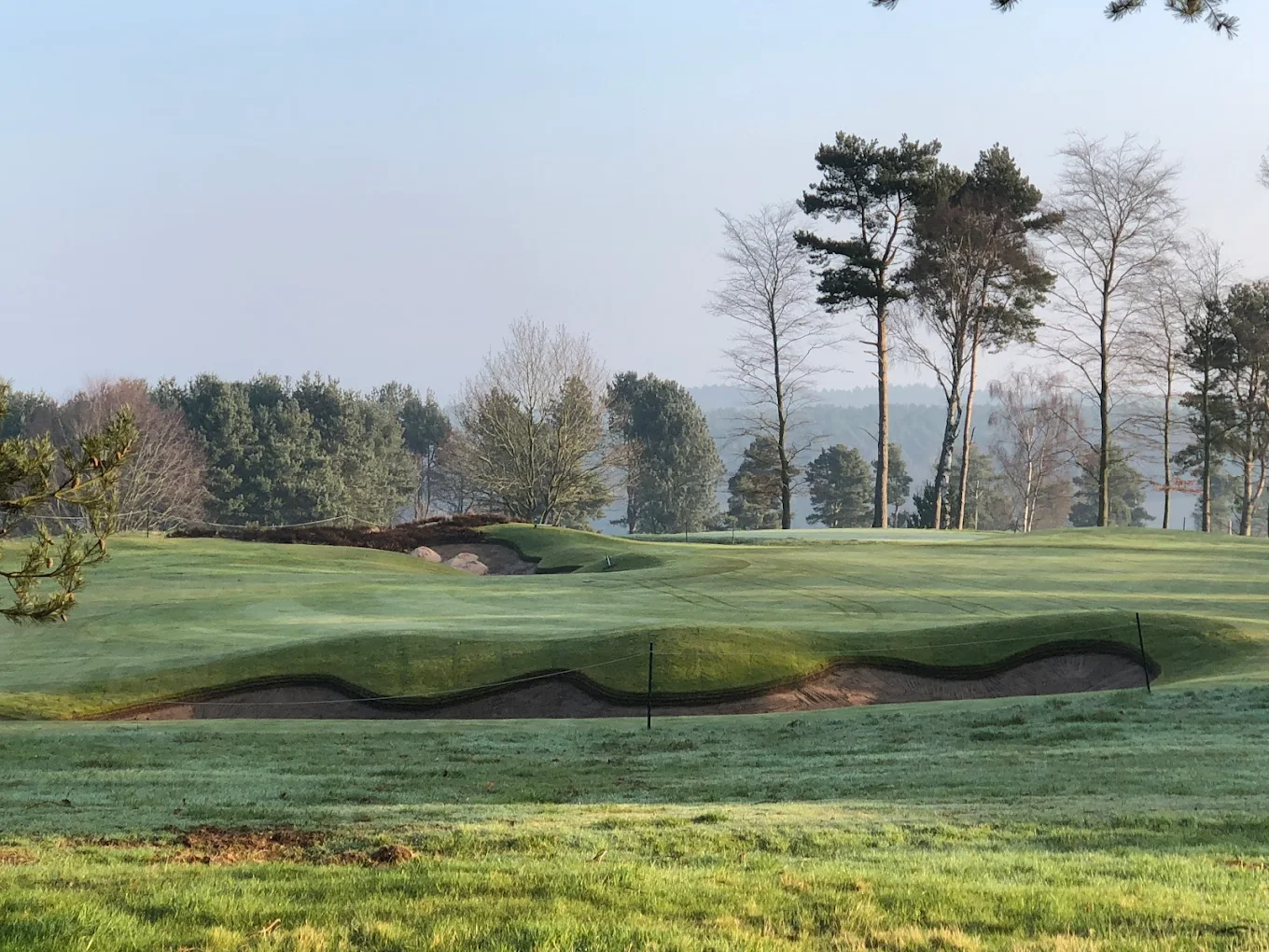 Coxmoor Golf Club (Sutton-in-Ashfield, Nottinghamshire, England), course features and holes