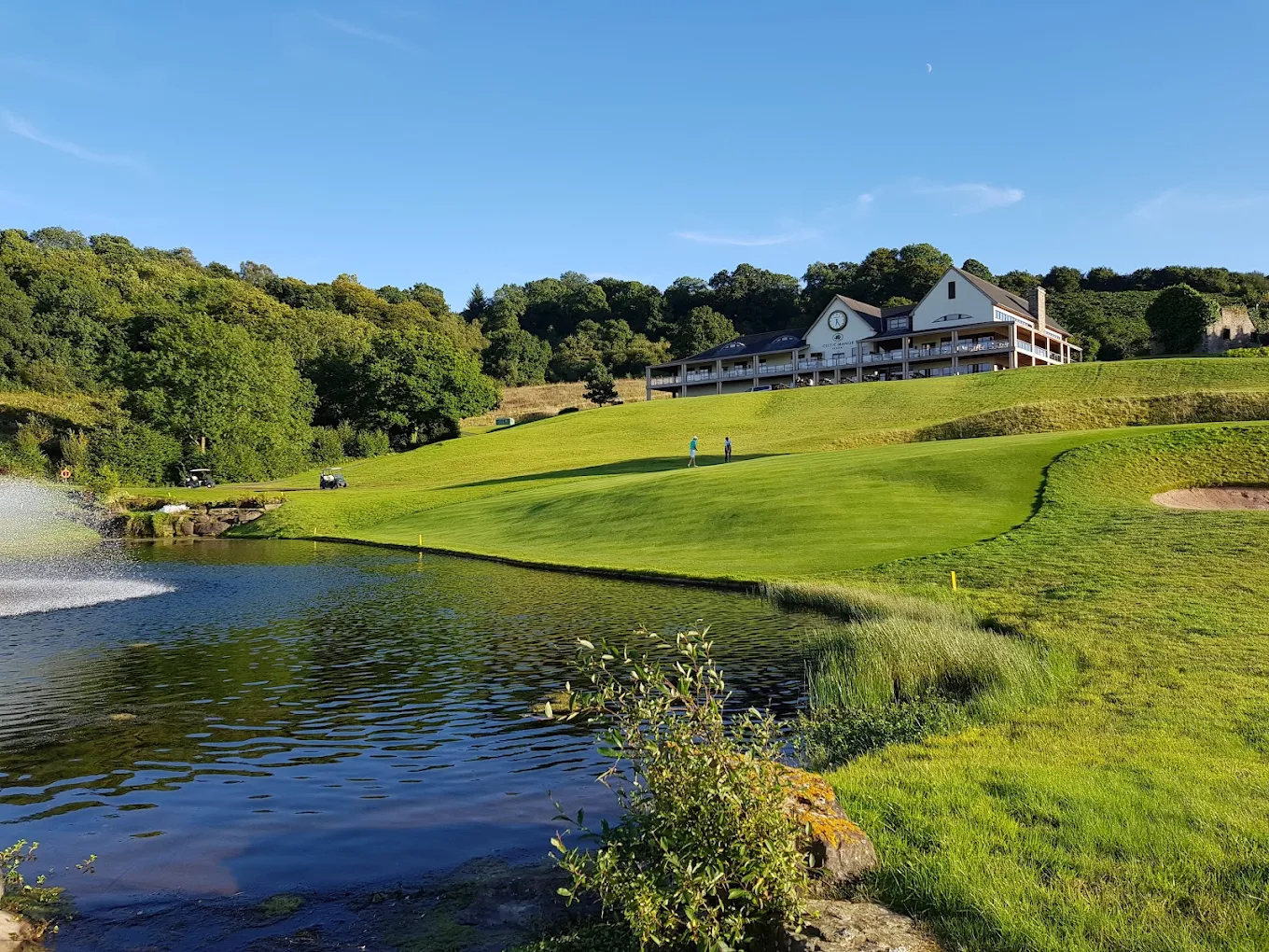 The Celtic Manor Resort - The Montgomerie Course (Newport, Newport, Wales). Celtic Manor Resort The Montgomerie Course,course features and holes